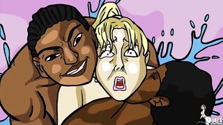 A MILF and a nun get fucked hard