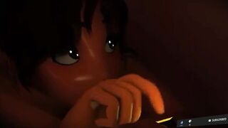 Giant woman stays with woman inside her unexpected ending - 9 image