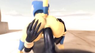 Ankha Rides Huge Cock Until her Ass is Filled with Cum - 9 image