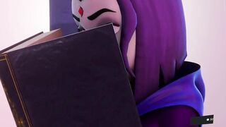 teen titans starfire and raven p1