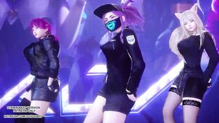 MMD Exid - Me & You Ahri Akali Evelynn Sexy Kpop Dance League of Legends KDA - 9 image