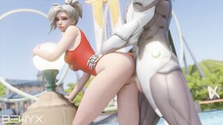 Overwatch Porn 3D Animation Compilation (95) - 5 image