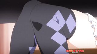 Hentai Pros - Beautiful and Kinky Kisara Fills Her Wet Pussy With Her Consultant's Hard DIck - 7 image