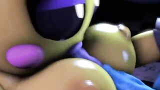Five nights at Freddy's sex on tits tits loose milk in girl's mouth - 3 image