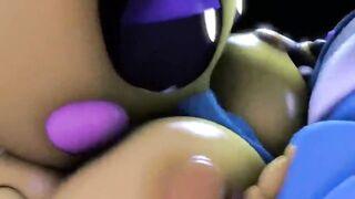 Five nights at Freddy's sex on tits tits loose milk in girl's mouth - 7 image