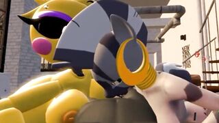 orgy Five nights at Freddy's suck penis - 10 image