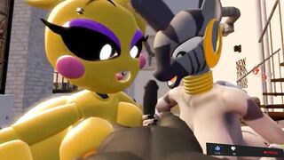 orgy Five nights at Freddy's suck penis