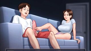 Summertime Saga - Jenny Finally fucked me on webcam