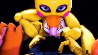 Five nights at Freddy's girl sucks it with passion - 2 image
