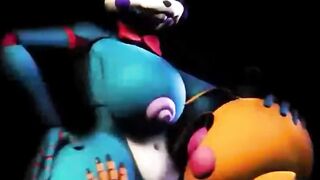 Futanari Five nights at Freddy's sucks everyone - 2 image