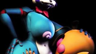 Futanari Five nights at Freddy's sucks everyone - 3 image