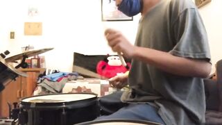 Playing on the Drums While Parents Are Moaning Loud In The Other Room - 3 image