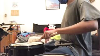 Playing on the Drums While Parents Are Moaning Loud In The Other Room - 4 image