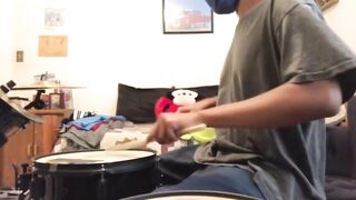 Playing on the Drums While Parents Are Moaning Loud In The Other Room - 8 image