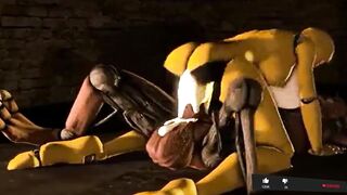 Five nights at Freddy's futanari sex ass - 10 image