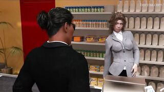 She thought her dildo is big until he ripped her cunt with monster cock - 6 image