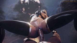 Apex Legends - Wattson Creampied on Halloween (Animation with Sound) - 8 image