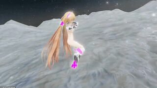 Angela Balzac Hentai Dance in the Moon Conqueror MMD 3D Nude Purple Armor Color Edit Smixix - 8 image