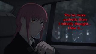 Makima turns you into her little pet Hentai Joi (Femdom Feet/Armpits Pet Play Hard Edging POT) - 2 image