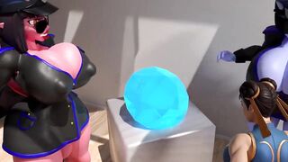 TRANSSEXUAL ORGY FUTANARI - 2 image