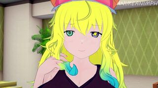 MISS KOBAYASHI'S DRAGON MAID QUETZALCOATL ANIME HENTAI 3D UNCENSORED - 1 image