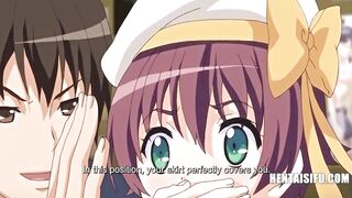 Girl Has Multiple Orgasms In Public After Friend Puts A Vibrator In Her - ENG SUBG - 3 image