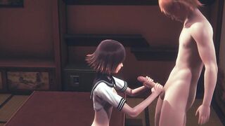 Hentai Uncensored 3D - Kaya Handjob and Fucked - Japanese Asian Manga Anime Game Porn - 3 image