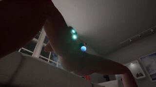 Girl masturbating In VR - 2 image