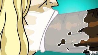 A loud mouth nun and a disrespectful MILF get fucked hard by BBC - 3 image