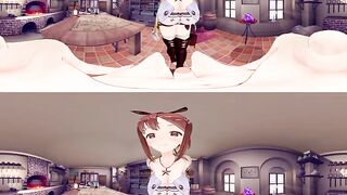 VR 360 Video Anime Ryza Ryza atelier Face-to-face sitting - 2 image