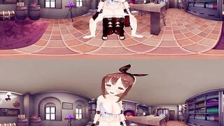 VR 360 Video Anime Ryza Ryza atelier Face-to-face sitting - 7 image