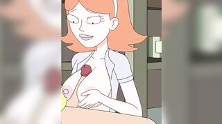 Rick and Morty - A Way Back Home - Sex Scene Only - Part 56 Jessica Boobjob By LoveSkySanX - 2 image