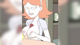 Rick and Morty - A Way Back Home - Sex Scene Only - Part 56 Jessica Boobjob By LoveSkySanX - 3 image