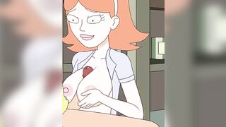Rick and Morty - A Way Back Home - Sex Scene Only - Part 56 Jessica Boobjob By LoveSkySanX - 8 image