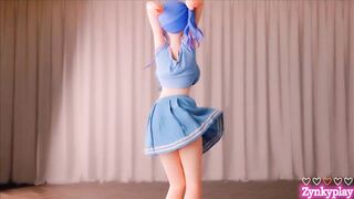 Anime girl 3D dancing sexy - 4 image