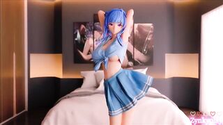 Anime girl 3D dancing sexy - 5 image