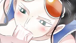Nico Robin sucks Futa Dick Gameplay - 10 image
