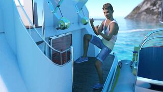 3some with Hot Milf - Wife and Stepmother - 3d hentai AWAM - 6 image