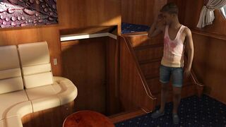 3some with Hot Milf - Wife and Stepmother - 3d hentai AWAM - 7 image