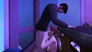 Lucifer Morningstar And Detective Chloe Decker Sex Scene - 3d Hentai - 8 image