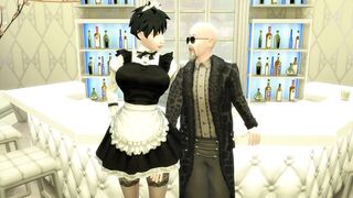 Slave Maids Episode 10 Videl Young Beautiful Wife is by Her Husband's Perverted Boss Cuckold Netorare Dragon Ball Hentai