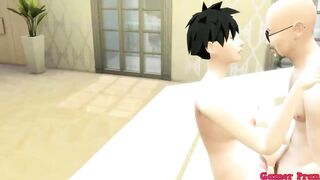 Slave Maids Episode 10 Videl Young Beautiful Wife is by Her Husband's Perverted Boss Cuckold Netorare Dragon Ball Hentai - 8 image