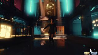 3DXChat - Club adventures - Hard fuck behind the club - 1 image