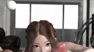 Japanese Bit Tits Fucking (With Sound) 3D Hentai - 3 image