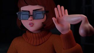 4K Velma Gives A Sloppy Deepthroat For A Huge Cock (3D, 60FPS) - 5 image