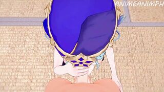 GENSHIN IMPACT LAYLA ANIME HENTAI 3D UNCENSORED - 5 image