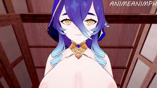 GENSHIN IMPACT LAYLA ANIME HENTAI 3D UNCENSORED - 6 image