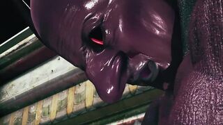 Huge monster fuck the princess of the desert. - 7 image