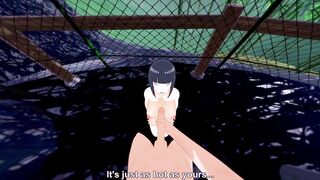 Fucking Hinata at the Hot Waters - VR Hentai - 3 image