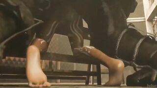 Sheva from Resident Evil game fucked by Ustanak - 4 image